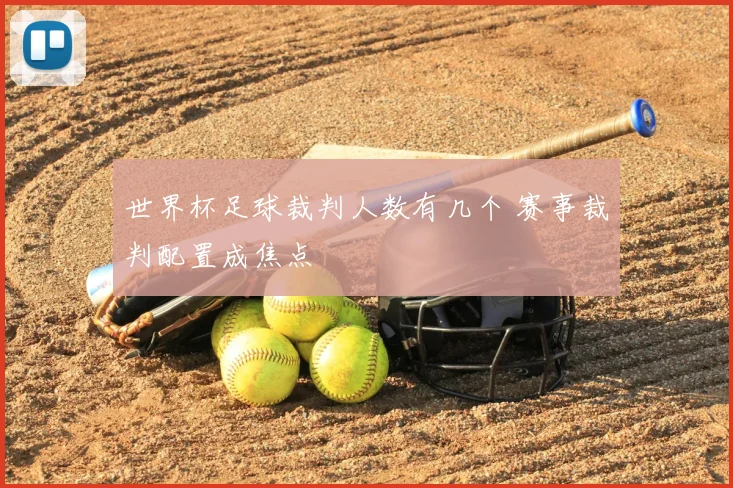 世界杯足球裁判人数有几个 赛事裁判配置成焦点